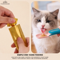 Cuillère à friandises pour chat à lécher, cuillère multifonctionnelle pratique pour nourrir les chats