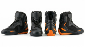 Botas de Motociclismo con Logotipo Personalizado, Diseño Propio, Transpirables, Protectoras, Antideslizantes, Botas de Carreras, Zapatillas Casuales para Moto - Product Image 3