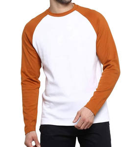 Camiseta de cuello redondo para fabricantes de ropa, 180 g/m², algodón peinado, talla grande, holgada, de color liso, para hombre/mujer, manga larga - Product Image 5