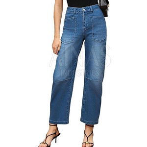 Jeans Premium Mom Fit de Cintura Alta, Corte Regular, Tela Cómoda, Ropa Casual, Moda para el Día a Día, Ropa de Invierno - Product Image 6