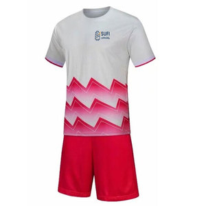 Nuevo Uniforme de Fútbol Personalizado, Transpirable y Ligero, con Logotipos, Números y Nombres Personalizados, Manga Corta, para Deportes de Equipo - Product Image 1