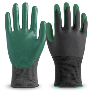 Guantes de Seguridad de Poliéster Recubiertos de Gris Negro Mitra, con Textura de Espuma Antideslizante, para Uso General, 10 mil de Grosor, 10 Pulgadas, Sin Polvo - Product Image 4
