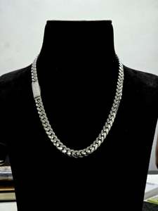 10mm Miami Cuban Link <b>Chain</b> VVS Lab Grown Iced Lock Box Custom Pendant 925 Sterling Silver Hip Hop Custom <b>Name</b> Letter Clasp - Product Image 2