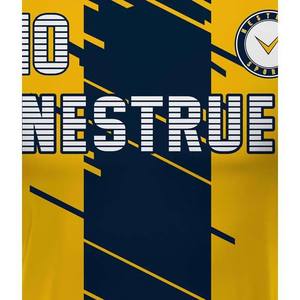 Camisetas de Fútbol Personalizadas 2025 con Impresión por Transferencia de Calor, 100% Poliéster, de Secado Rápido, con Número Personalizado, para Adultos - Product Image 5