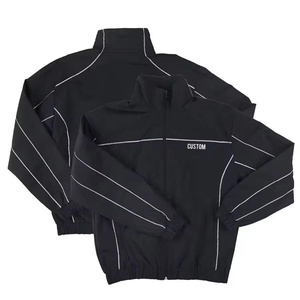 Veste coupe-vent personnalisée avec logo, directement de l'usine, avec tissu respirant et hydrofuge pour les marques de vêtements de sport et les détaillants - Product Image 4