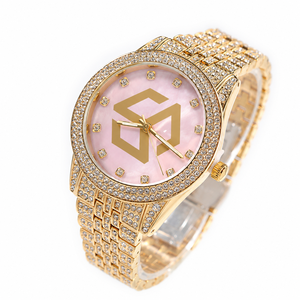 Luxury Stainless Steel Moissanite Diamond Iced Out <b>Watch</b> Men <b>Women</b> Fashion Wristwatch - Product Image 2