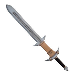 Medieval Knight Sword Soft Rubber Toy Foam Blade Cosplay Costume <b>Prop</b> for Kids Play Halloween Christmas Easter & New Year <b>Party</b> - Product Image 2