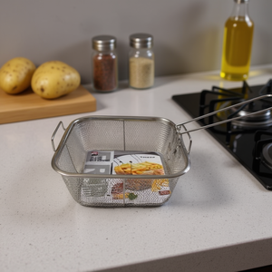 Panier de friteuse électrique carré de 19,5 cm de profondeur - Product Image 2