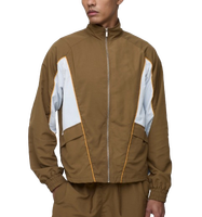 Veste coupe-vent légère et imperméable pour homme, grande taille, à capuche et col montant, brodée, décontractée, pour l'extérieur – Collection été, offre spéciale