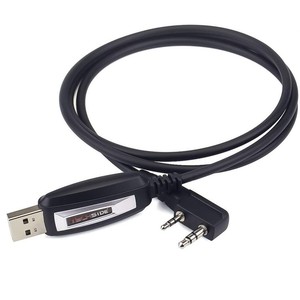 Câble de programmation radio pour talkies-walkies TS-T1 TS-T2, USB vers connecteur K-Plug 2 broches, logiciel Chirp - Product Image 1