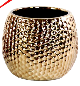 Vases à fleurs luxueux en métal, pots et jardinières modernes en aluminium pour la décoration intérieure et extérieure - Product Image 4