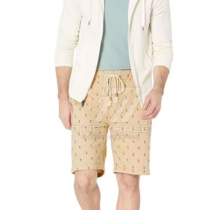 Pantalones Cortos Casuales para Hombre, 100% Algodón, Estampados, Transpirables, Ligeros, de Corte Holgado, Más Vendidos - Product Image 4