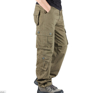 Pantalon cargo tactique chaud et imperméable noir pour l'hiver, idéal pour le travail en extérieur – Vente en gros