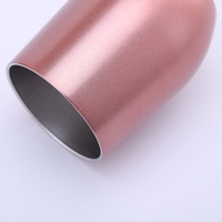 Gobelet isolé à double paroi de 12oz gobelet en forme d'oeuf tasses en acier inoxydable gobelet à vin cadeau de mariage gobelet à boisson