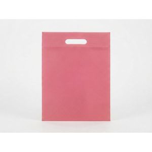 Sac non tissé personnalisé avec logo, poignée découpée, impression sérigraphique PP pour emballage cadeau d'entreprise, faible MOQ, fabriqué en Thaïlande - Product Image 2