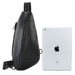 Nouveau Sac de Poitrine Créatif en Cuir Véritable Personnalisable, Durable, Toutes Saisons, avec Logo et Couleur Personnalisables, Facile à Porter - Product Image 2