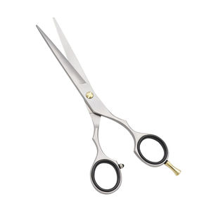Juego de Tijeras Profesionales para Cortar el Cabello en Casa, Tijeras de Entresacar con Mango de Acero, Cuchilla de Afeitar, Estuche, Acabado Lijado, Punta de Cuchilla Afilada - Product Image 4