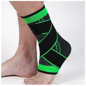 Wholesale Adjustable <b>Ankle</b> <b>Brace</b> Wrap Compression <b>Support</b> for Sprained Foot Sports Running Gym OEM ODM Wholesale Supply - Product Image 4