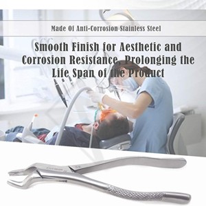 Pinza de Extracción Reutilizable de la Mejor Calidad, Certificada por la CE, Herramientas Quirúrgicas de Ortodoncia Profesionales, Acero Inoxidable Premium Dental - Product Image 2