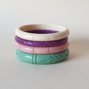 Handmade Classic Resin Women's <b>Bangles</b> Bracelets Jewelry Daily Wear Fashion - Product Image 4