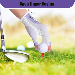 ถุงมือกอล์ฟแบบไร้นิ้วสำหรับผู้หญิง ดีไซน์ทนทานและนุ่มสบาย เหมาะสำหรับการฝึกซ้อมและการแข่งขัน - Product Image 3