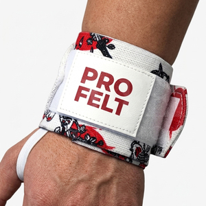 Bandes de maintien pour poignets avec logo brodé personnalisé pour la musculation, l'entraînement en salle de sport, bandes de maintien robustes pour les poignets, boucle pour le pouce pour les sangles de fitness - Product Image 3