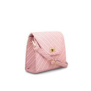 Pour sac à bras bandoulière rose P55521 - Product Image 2