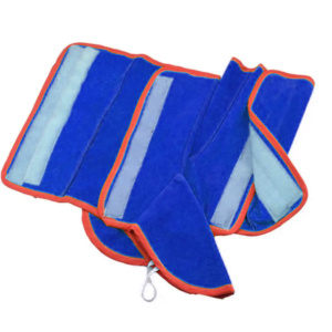 Équipement de protection de qualité supérieure, protège-jambes en cuir de vachette, couvre-chaussures de sécurité en cuir pour soudeurs, équipement de sécurité industriel - Product Image 5
