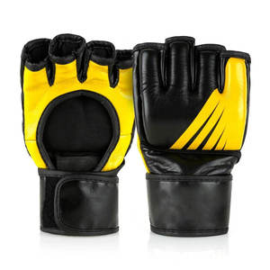 Guantes de Boxeo de Cuero al por Mayor, Personalizados para MMA, Medios Dedos, Profesionales para Sparring y Entrenamiento - Product Image 6