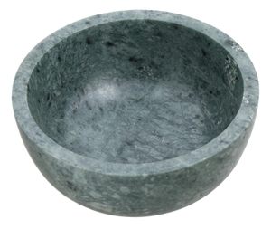 Green Modern Marble Bowl <b>Pot</b> Stone Era Kitchen Serving Home Decoration Multi-Functional Ramadan Diwali New Year Wedding Events - Product Image 2