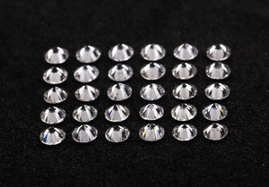 Diamants ronds brillants CVD HPHT cultivés en laboratoire, calibrés +11, non montés, 2,9 mm, 10 pièces, petits lots de pierres, couleurs D/E/F, VS/VVS+ - Product Image 2