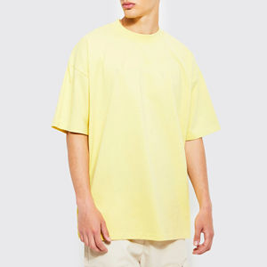 Camiseta Extra Grande de Algodón 100% para Hombre, Transpirable, de Secado Rápido, Manga Corta, Cómoda, Estilo Hip Hop, Precio de Fábrica - Product Image 5