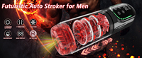 Amazon Hot Leistungsstarker 7-Stufen-Saugmodus Herren-Masturbator mit Stoß-, Rotations- und Vibrationsfunktion sowie weicher Hülle – Saugmaschine für Männer