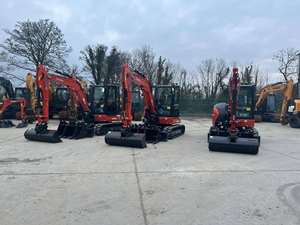 รถขุด Kubota KX060-5 มือสองคุณภาพดี รถขุดขนาดเล็กแบบตีนตะขาบ มีจำหน่ายในราคาถูก นี้เลย - Product Image 5