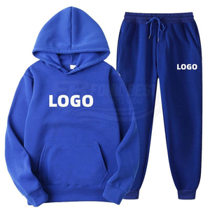 Conjunto de Sudadera con Capucha y Pantalones Deportivos 2 en 1 para Hombre, con Logotipo Personalizado, 100% Algodón, Transpirable, Ecológico, Ligero, para Invierno - Product Image 5