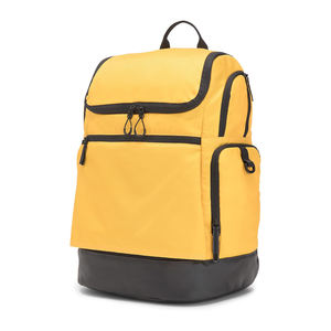 Elite White 7v7 Sports Laptop Backpack with <b>Multiple</b> Zipper Compartments and Padded Ergonomic Straps for Team Travel - Product Image 2