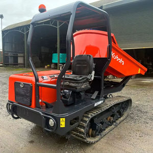 รถแทรกเตอร์ตีนตะขาบขนาดเล็ก Kubota KC250HR-4 สีแดง 25 แรงม้า เครื่องยนต์ดีเซล สำหรับงานจัดสวน - Product Image 2