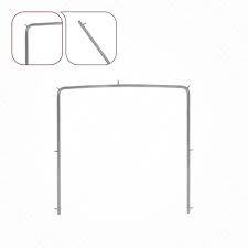Marco Ergonómico Manual de Goma Clase I para Dique de Goma, Instrumento de Dique de Goma Mediano de Meditech Industry MI-4-301 - Product Image 2
