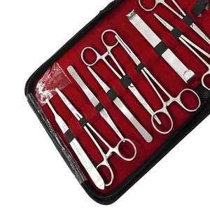 Juego de Instrumentos de Cirugía Menor, Kit de Instrumentos Quirúrgicos Generales Profesionales con Instrumentos Médicos de Acero Inoxidable Reutilizables - Product Image 5