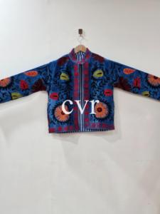 Handmade Velvet Suzani Outerwear <b>Coat</b> Hand Embroidered Women's Luxury <b>Coat</b> Eco-Friendly Winter Boho for Party Wear - Product Image 2