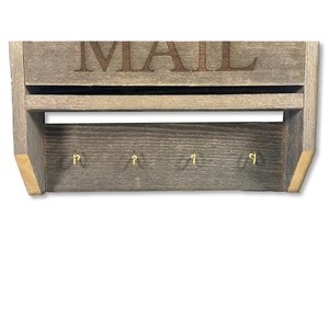 Reclaimed Teak Wood wooden <b>key</b> holders and wall hooks OEM Custom Wholesale | Aqdus Saleem India - Product Image 6