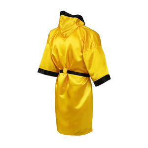 Batas de Boxeo de Alta Calidad Más Vendidas, con Material de Satén, Precio de Fábrica, para Adultos, con Diseño de Logotipo Personalizado - Product Image 3