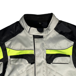 Chaqueta de Motociclismo Personalizada, Transpirable, Resistente al Viento, de Cuero Genuino, Manga Larga, con Protección CE, para Motocross - Product Image 3