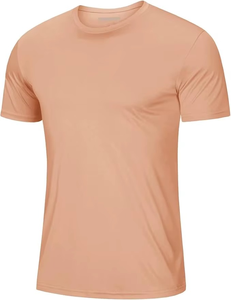 Camisetas Casuales de Manga Corta para Hombre al por Mayor, de Secado Rápido, Transpirables, Deportivas, con Cuello Redondo, Corte Regular, Lisas - Product Image 5