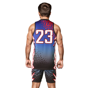 Uniformes de Baloncesto de Alta Calidad para Hombre, Conjunto de Uniforme de Baloncesto, Camiseta sin Mangas, Pantalones Cortos, Secado Rápido, Transpirable, Ropa Deportiva de Entrenamiento - Product Image 2