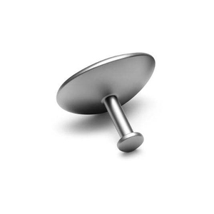 แผ่นปิดตาสแตนเลสทนทานสำหรับป้องกันอาการบาดเจ็บที่ดวงตา แผ่นปิดตาเกรดทางการแพทย์แบบใช้ซ้ำได้สำหรับการผ่าตัดและการฟื้นฟู - Product Image 2