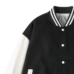 Chaqueta Varsity de Béisbol Bordada Personalizada de Alta Calidad, Chaqueta Bomber Varsity con Bordado de Anime, Chaqueta de Invierno para Hombre 2026 - Product Image 3