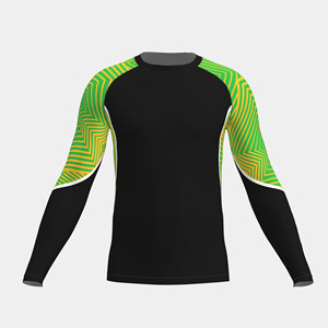 High Quality Rash Guard Long Sleeve UV Protection Athletic <b>Shirt</b> with Custom Printing - Product Image 1