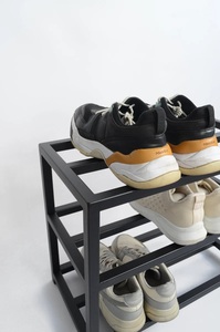 Smart Shoe <b>Rack</b> Three Tier Compact Organizer High Load Capacity Stable Frame Space Efficient Design Modern Storage Solution - Product Image 2