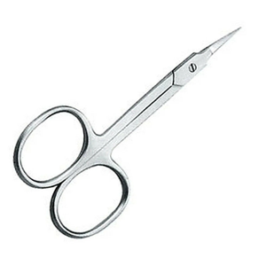 Ciseaux à cuticules 3,5 pouces à pointe droite en acier inoxydable, ciseaux à ongles professionnels, outil de manucure et pédicure - Product Image 1